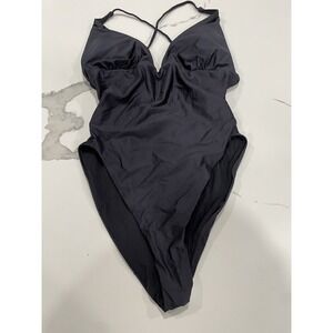 DOLCE VITA‎ women swimwear swim suit black M 1 Pc Strappy